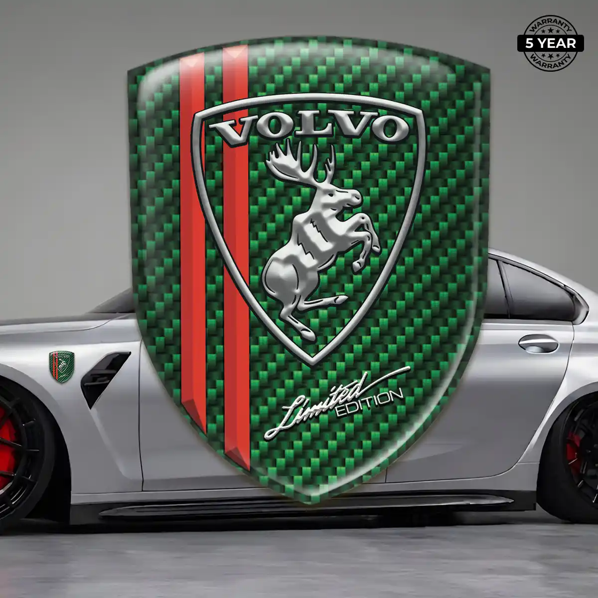 Volvo Emblem Badge Logo Elite Edition