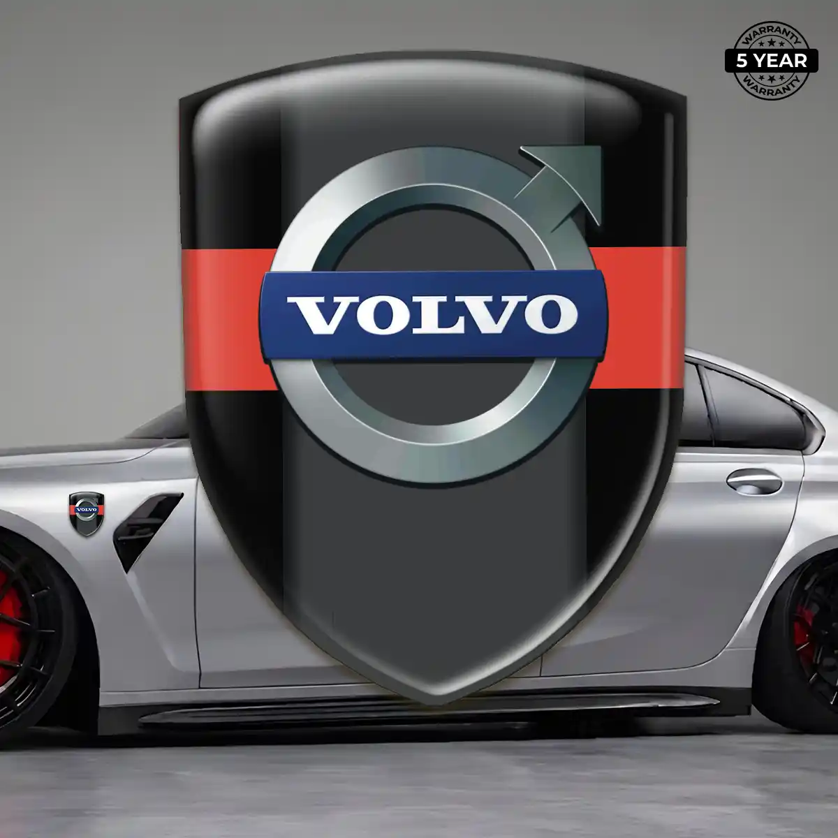 Volvo Emblem Badge Logo Exterior Luxe