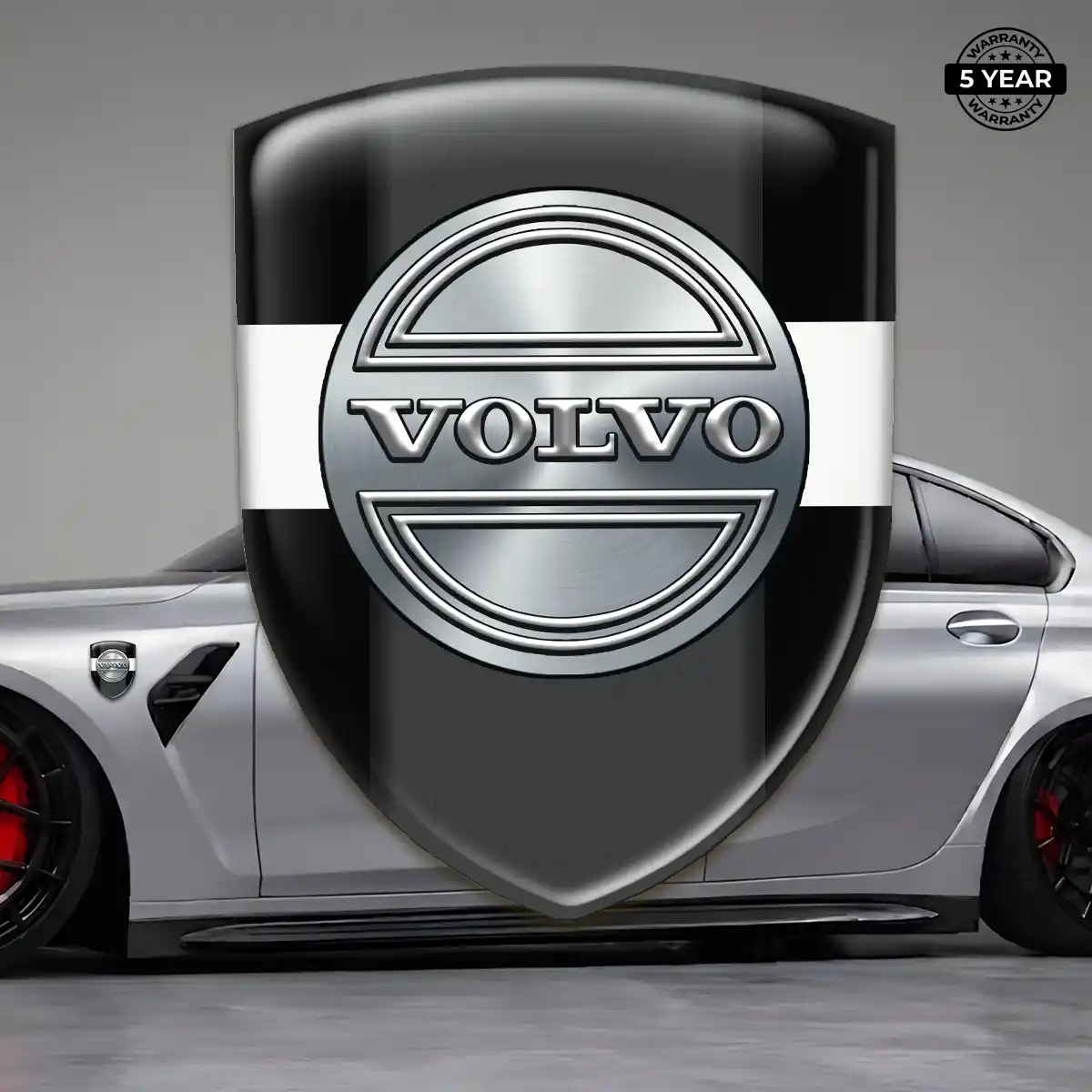 Volvo Emblem Badge Logo Interior Elegance