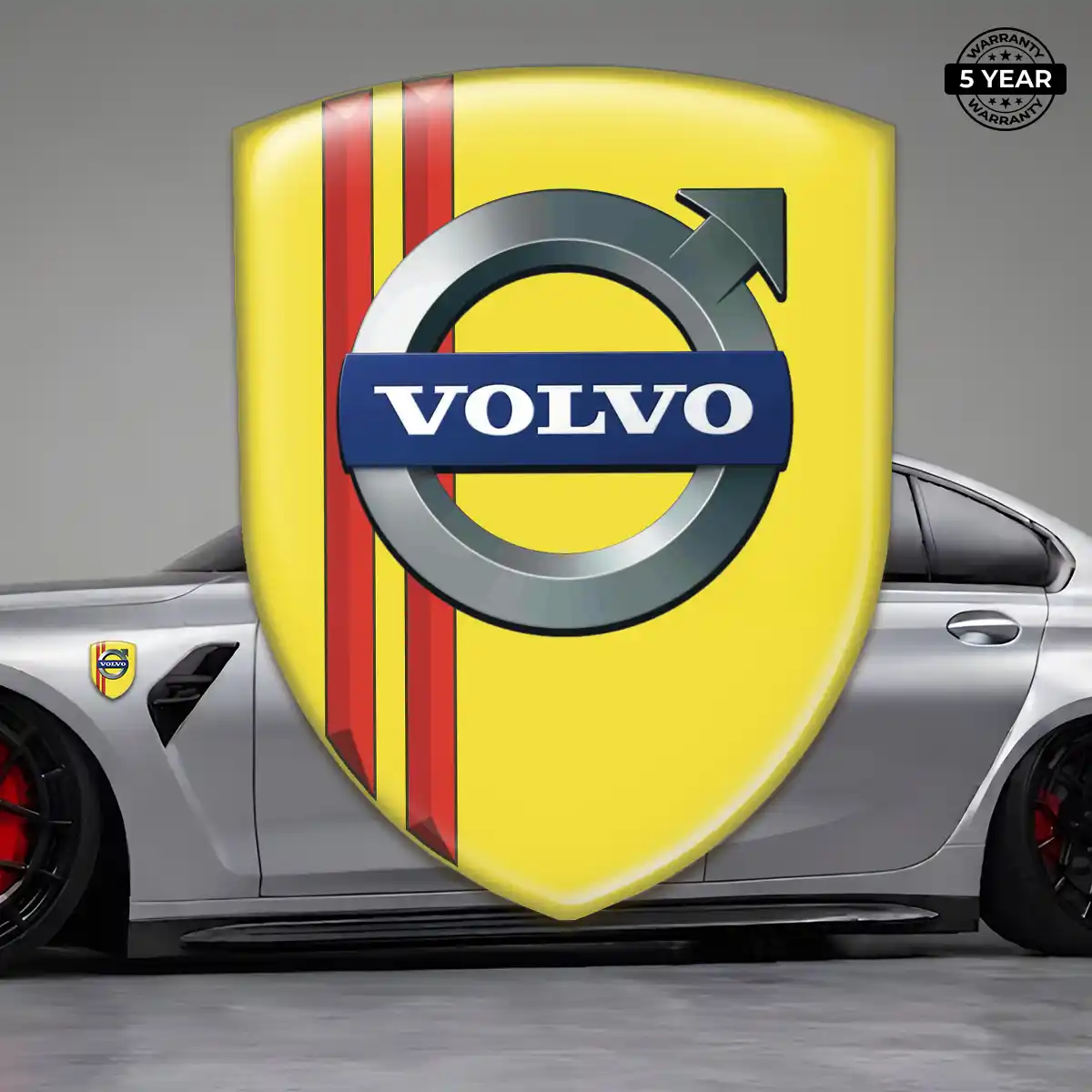 Volvo Emblem Badge Logo Interior Luxe