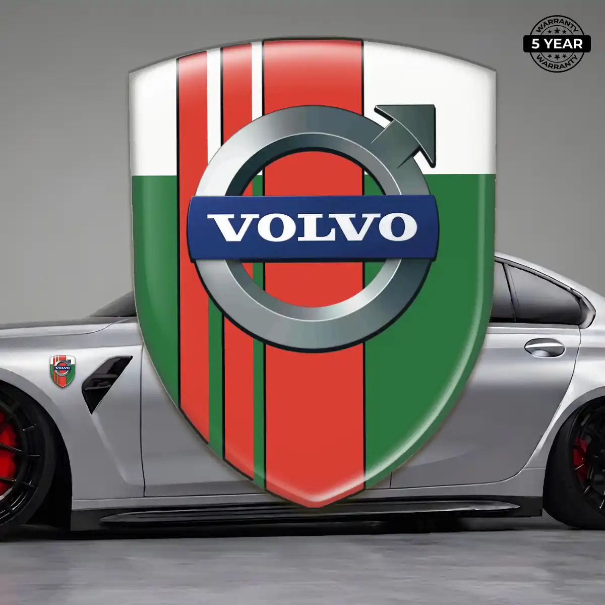 Volvo Emblem Badge Logo Noble Edition
