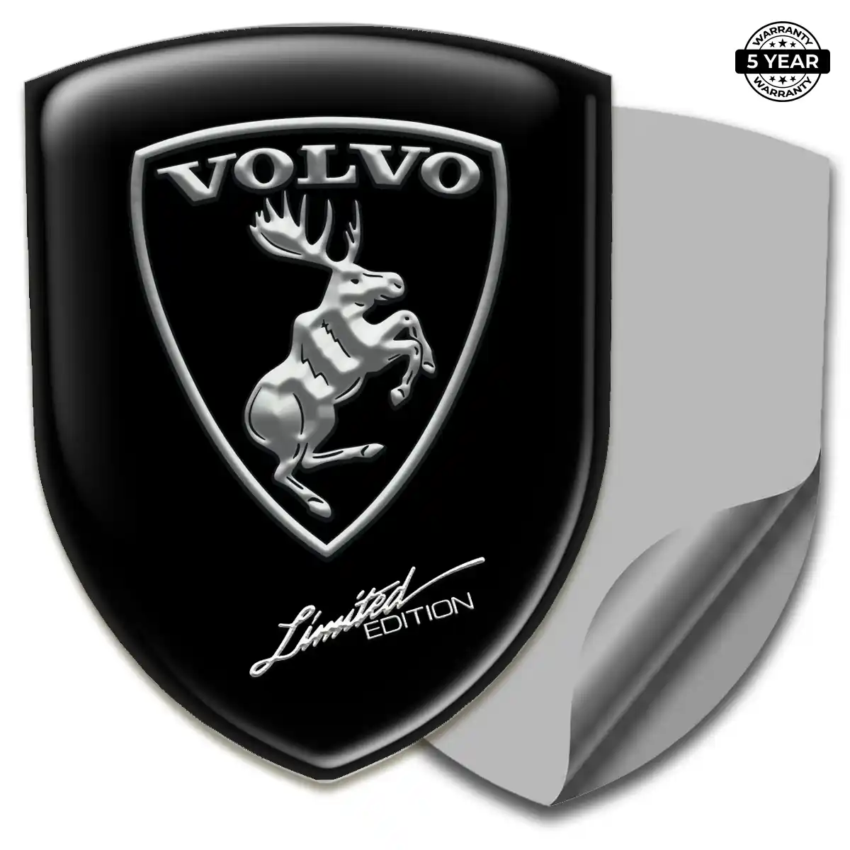 Volvo Emblem Badge Logo Premium Dome