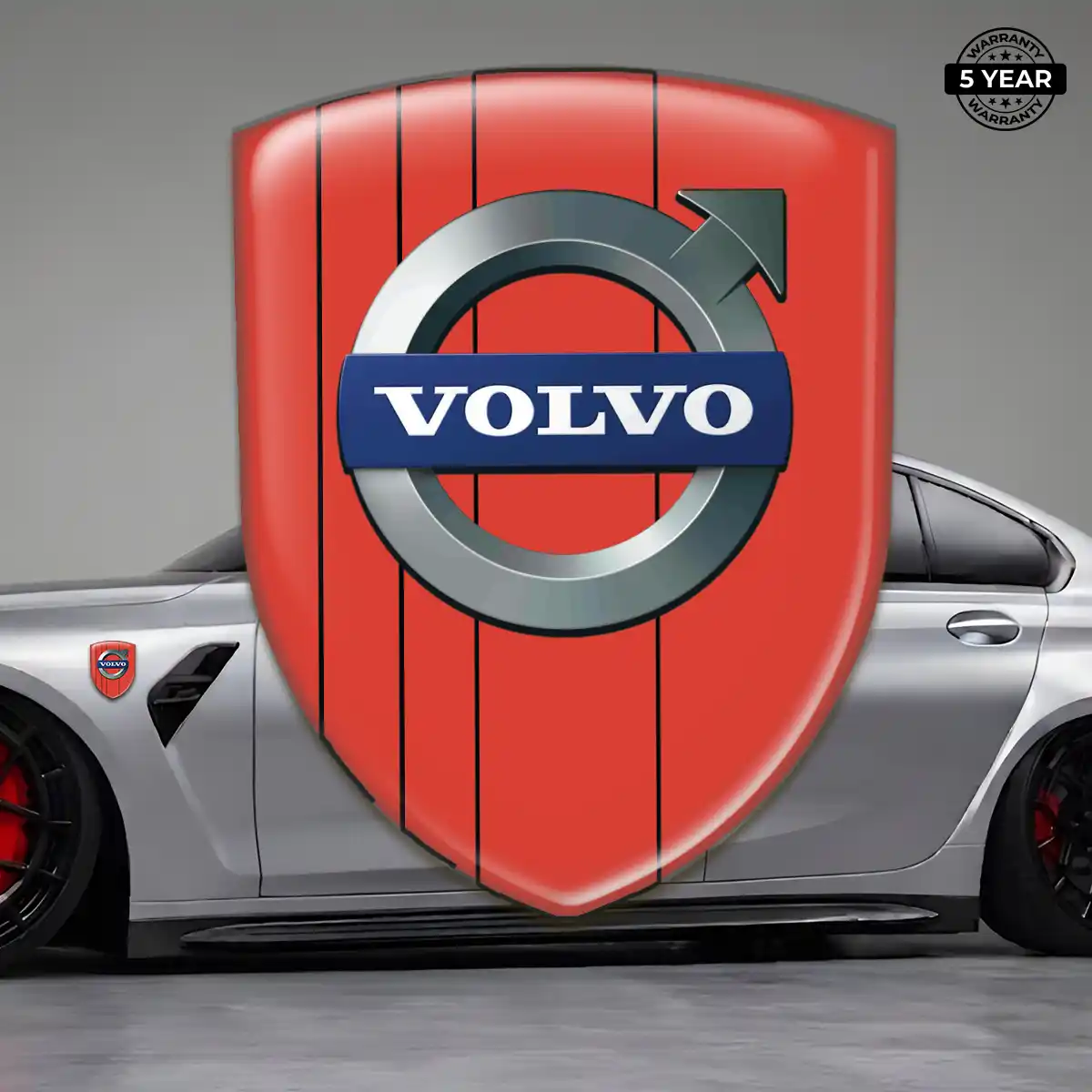 Volvo Emblem Badge Logo Prestige Line