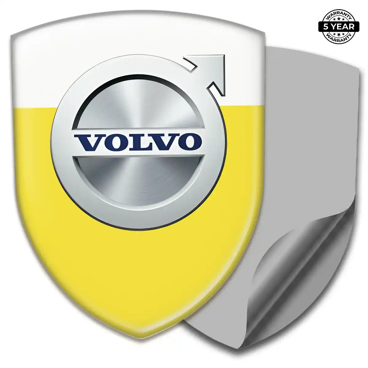 Volvo Emblem Badge Logo Refined Design