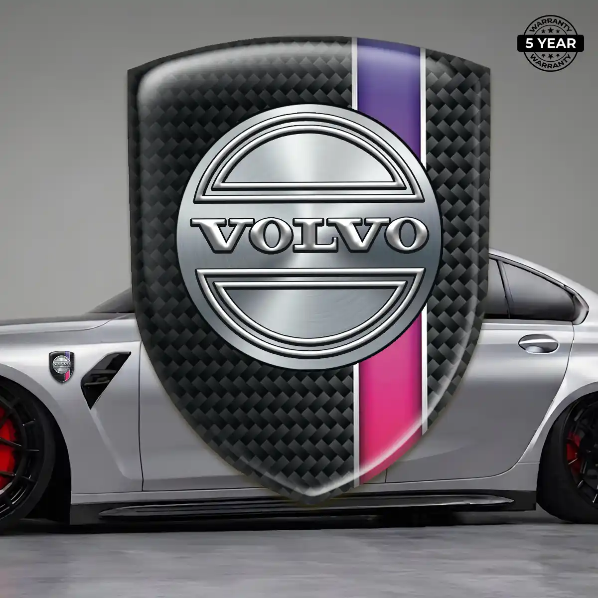 Volvo Emblem Badge Logo Resin Elite