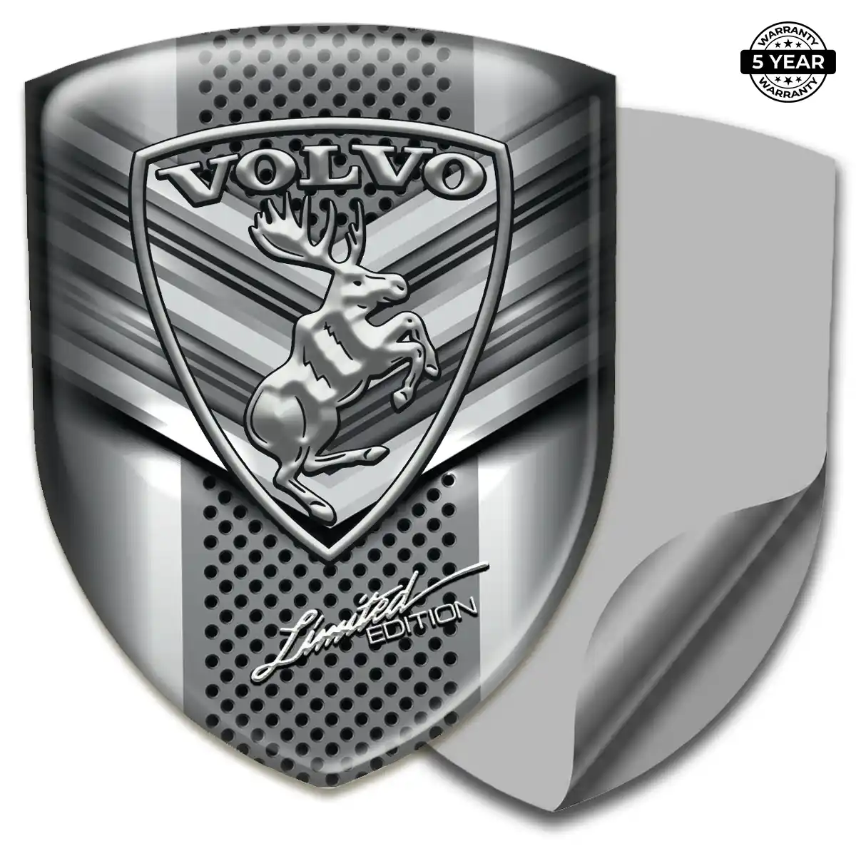 Volvo Emblem Badge Logo Signature Grade
