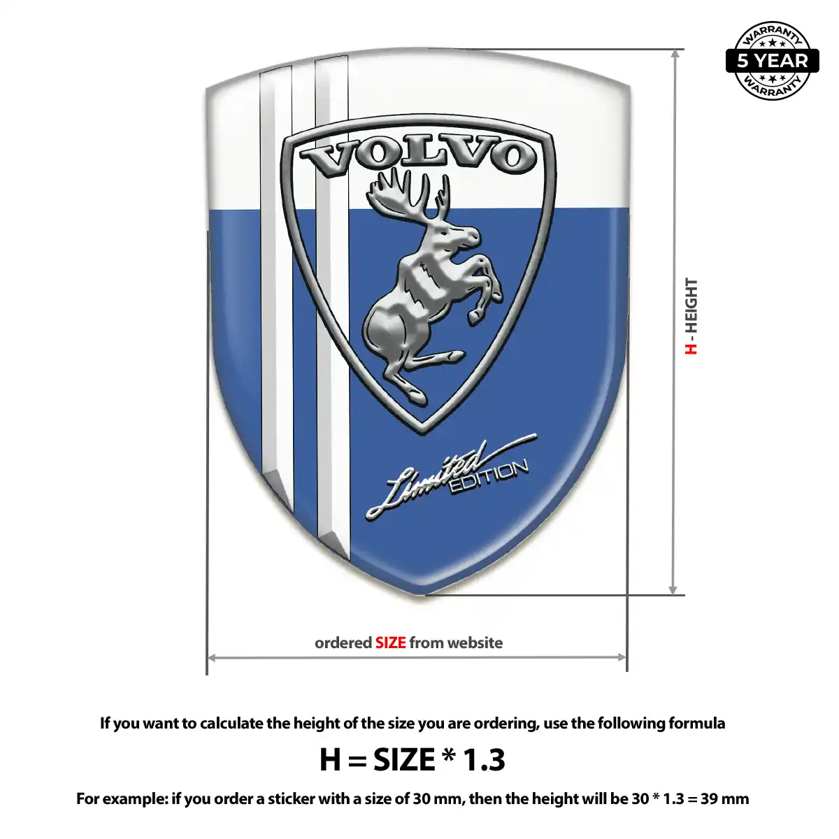 Volvo Emblem Badge Logo Sleek Style