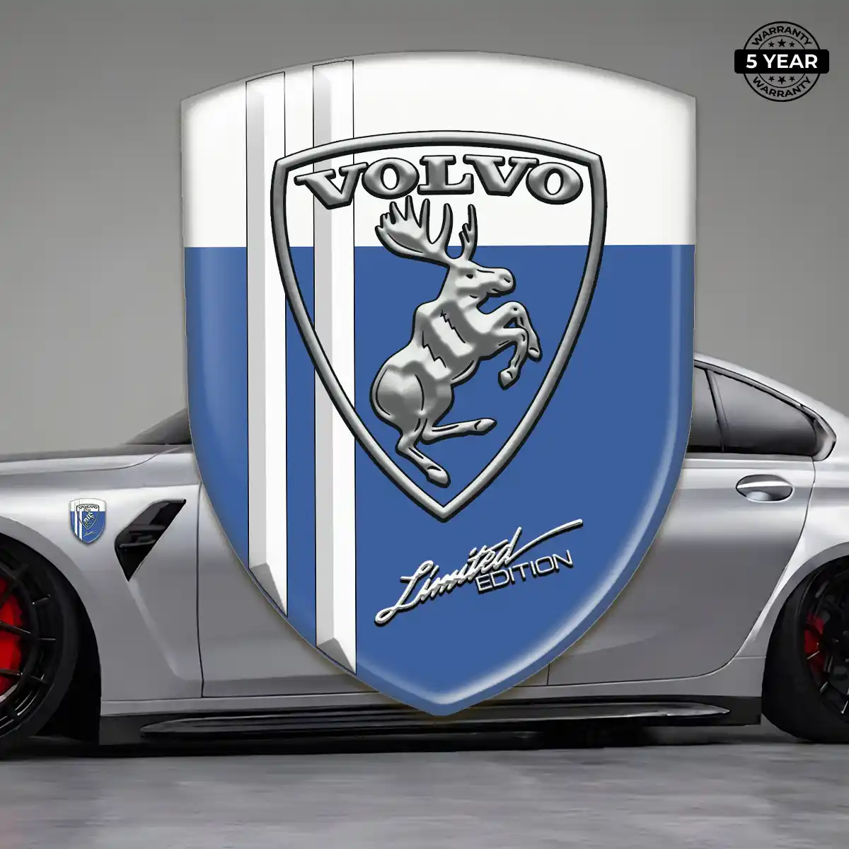 Volvo Emblem Badge Logo Sleek Style