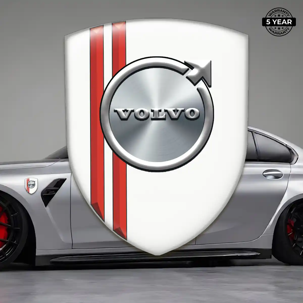 Volvo Emblem Badge Logo Superior Craft