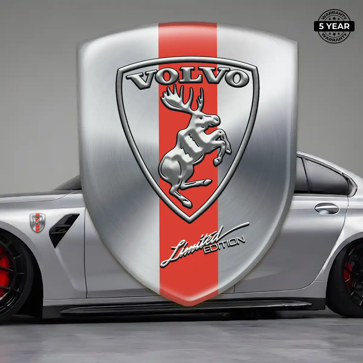 Volvo Emblem Badge Noble Edition