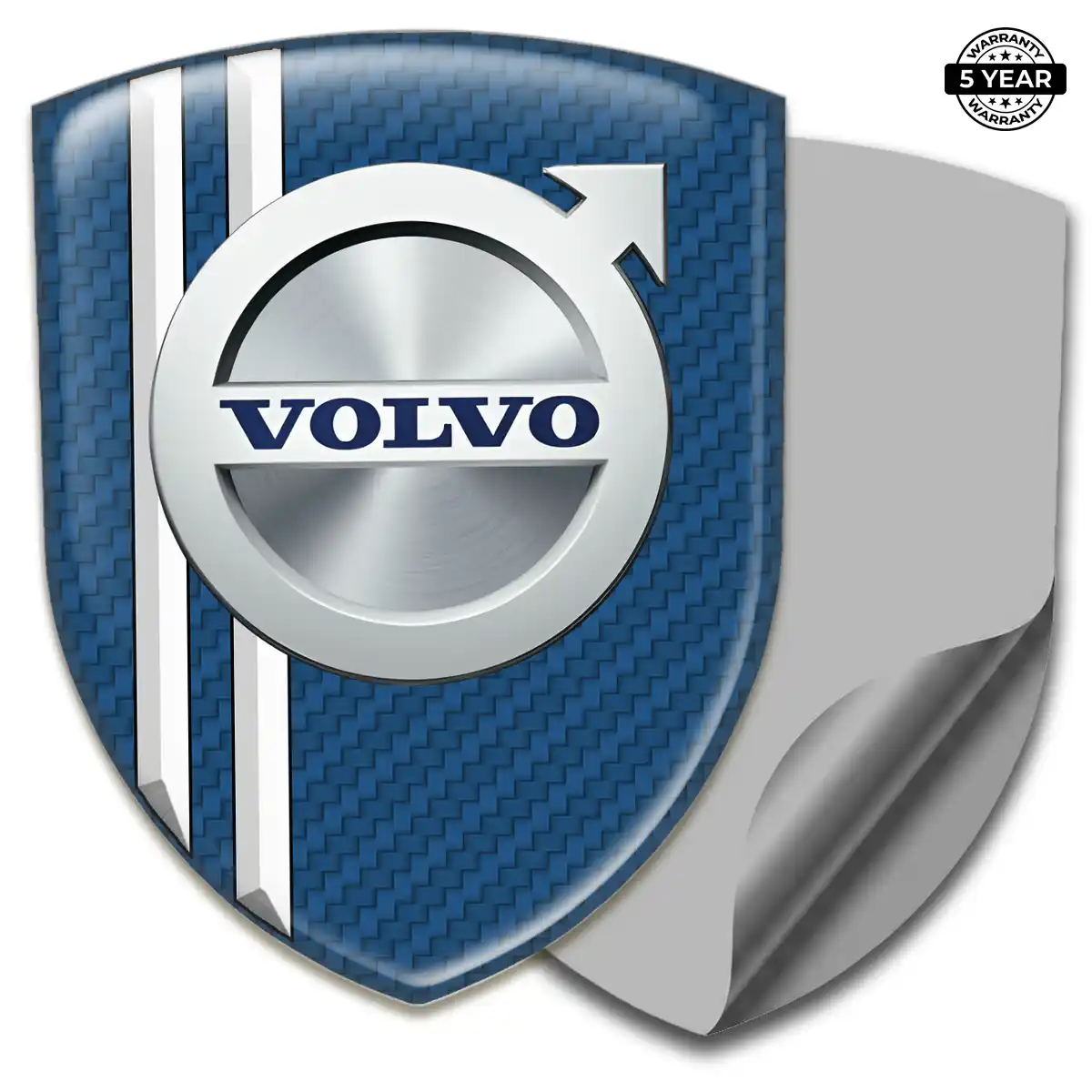 Volvo Emblem Badge Premium Dome