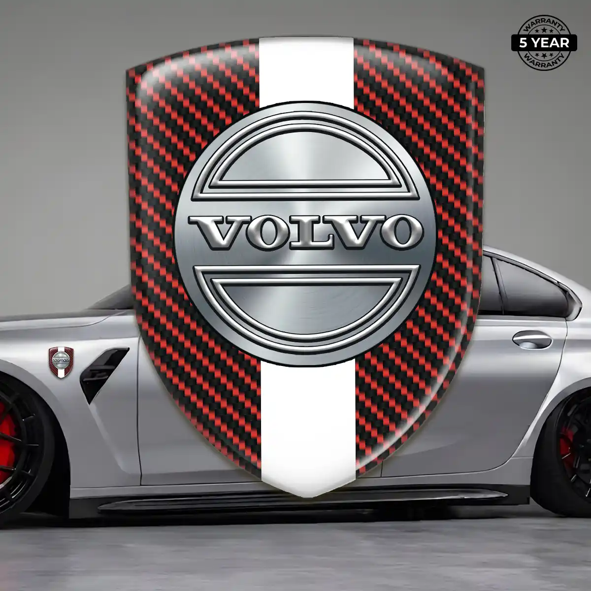 Volvo Emblem Badge Resin Elite