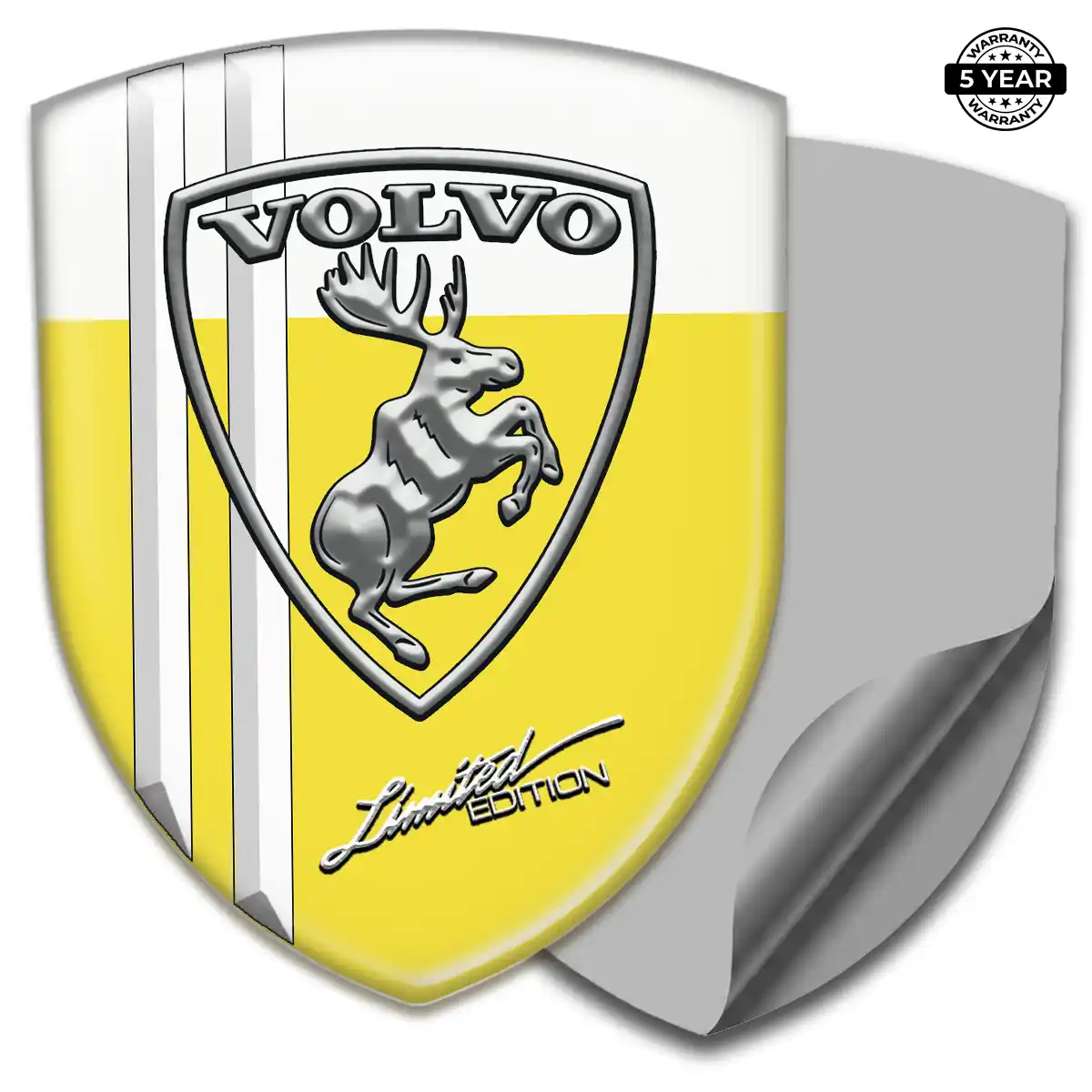 Volvo Emblem Badge Resin Luxe