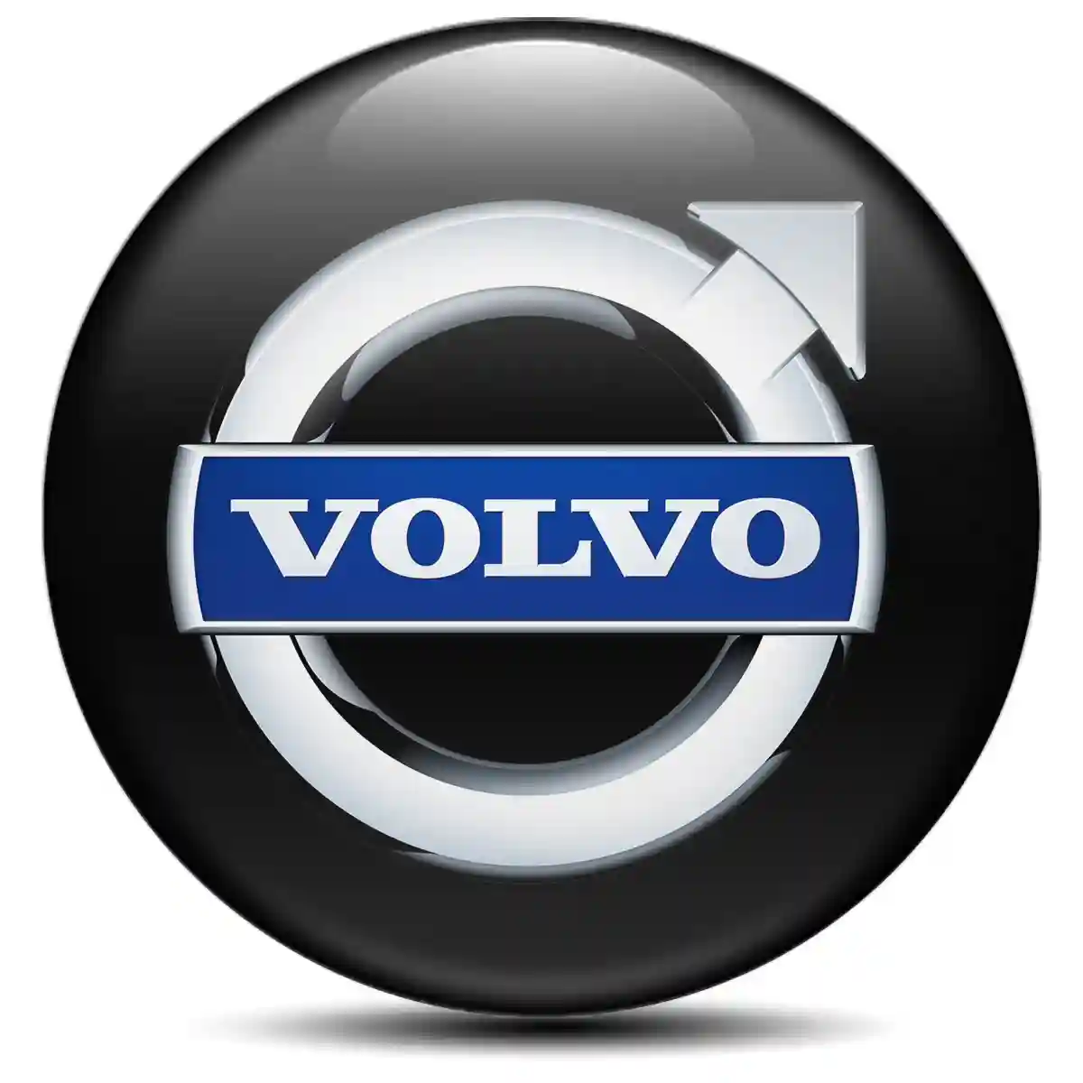 Volvo Emblem Badge Self-Adhesive Sleek Style