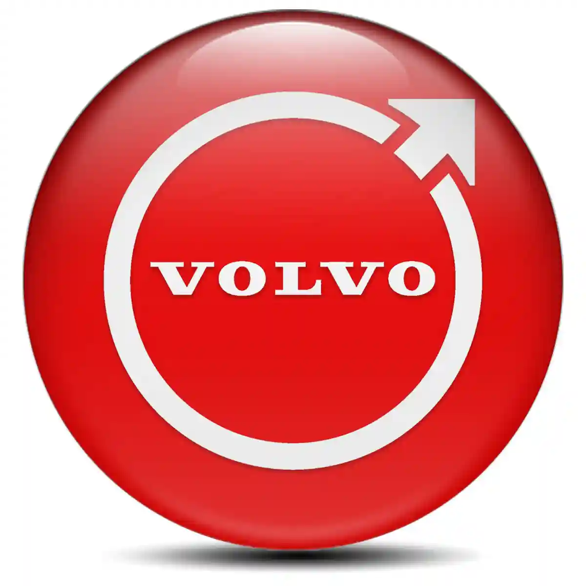 Volvo Emblem Badge Sleek Style