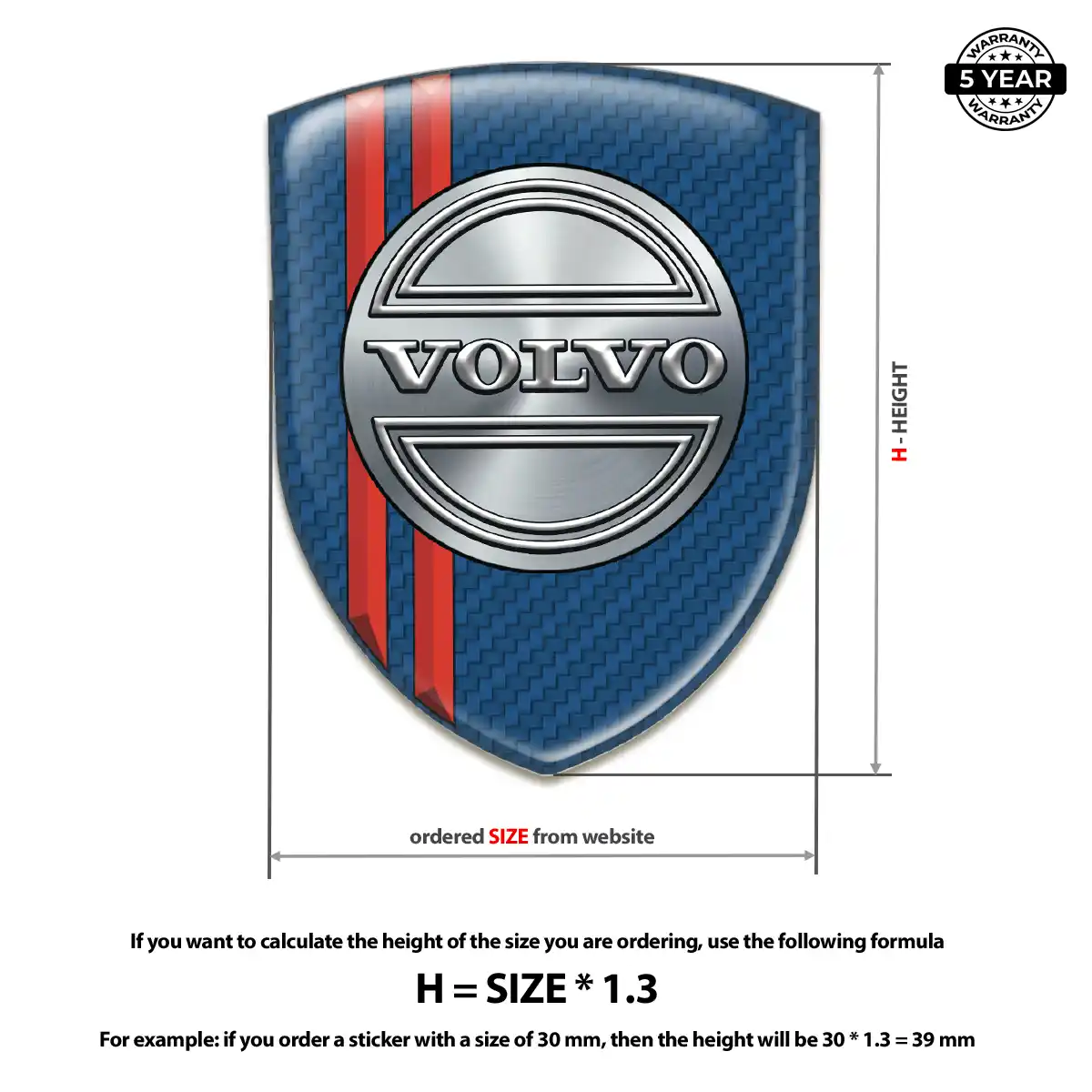 Volvo Emblem Cabin Style