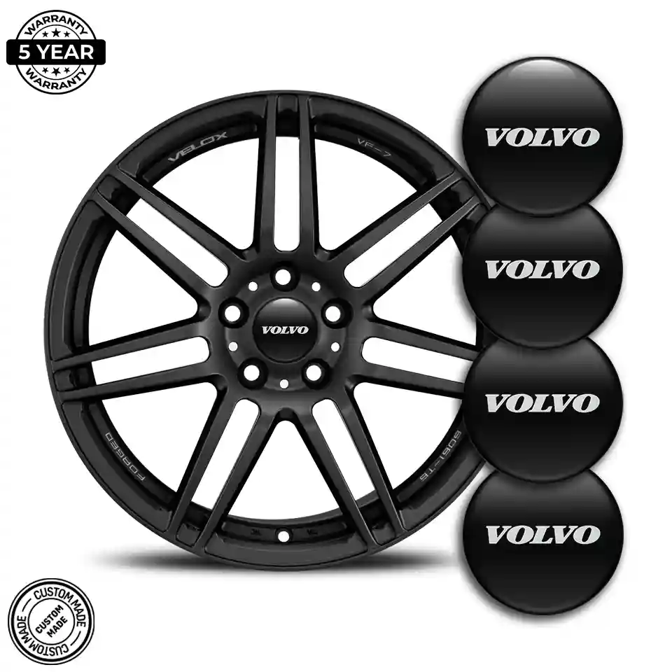 Volvo Emblem Center Hup Cap Sleek Style
