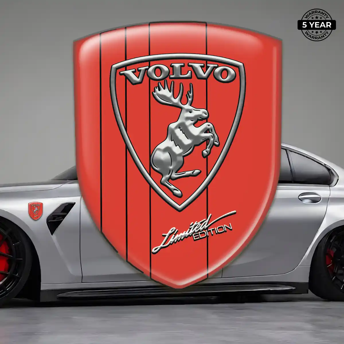 Volvo Emblem Crest Cabin Style