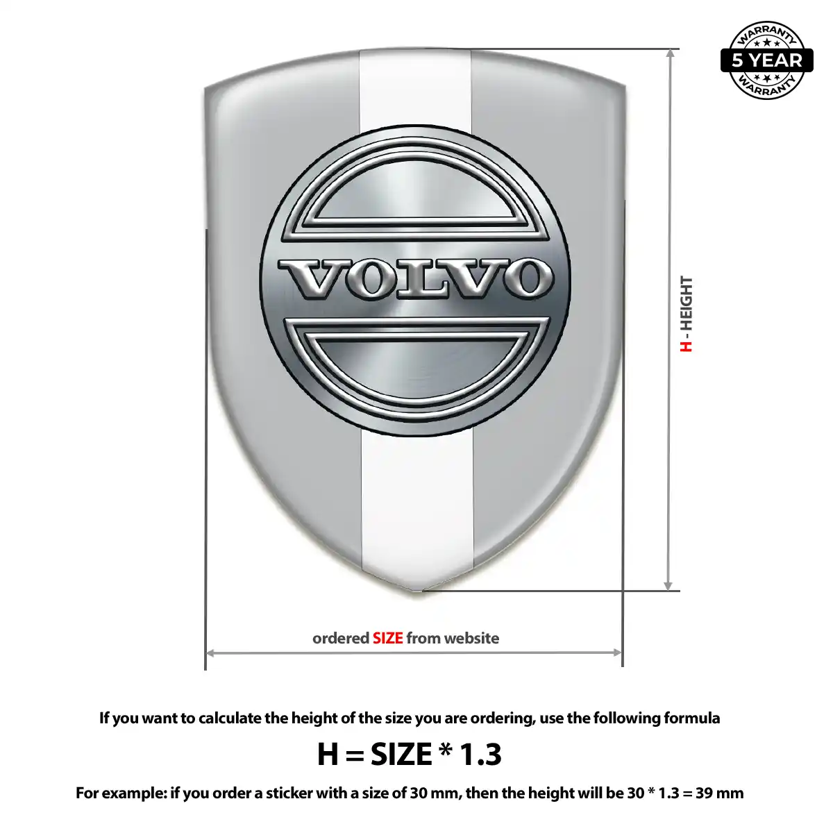 Volvo Emblem Crest Elite Edition