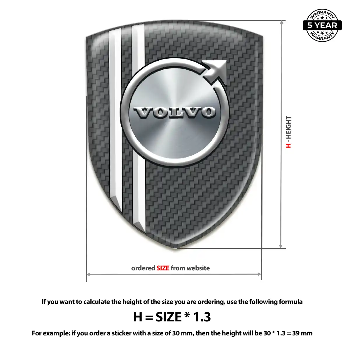 Volvo Emblem Crest Interior Luxe