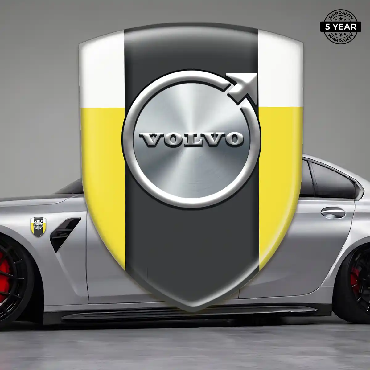 Volvo Emblem Crest Premium Dome
