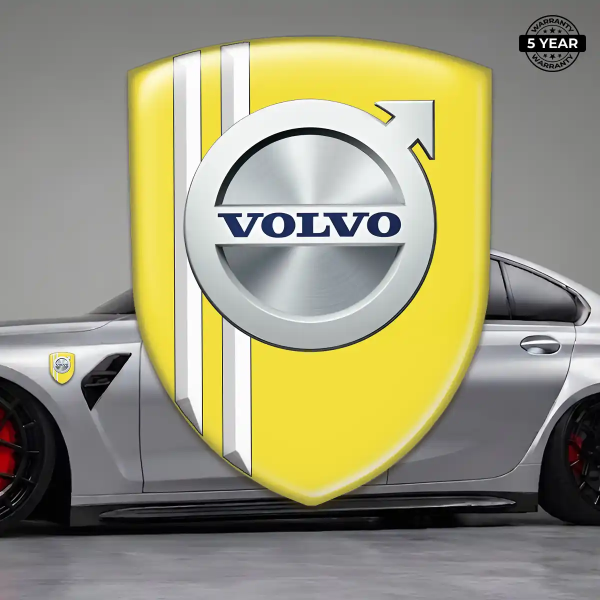 Volvo Emblem Crest Refined Design
