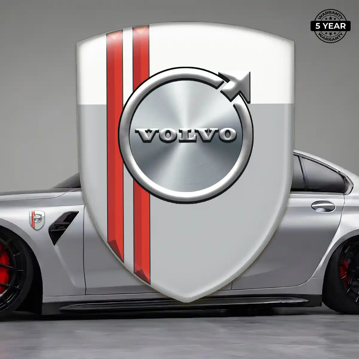 Volvo Emblem Crest Resin Luxe