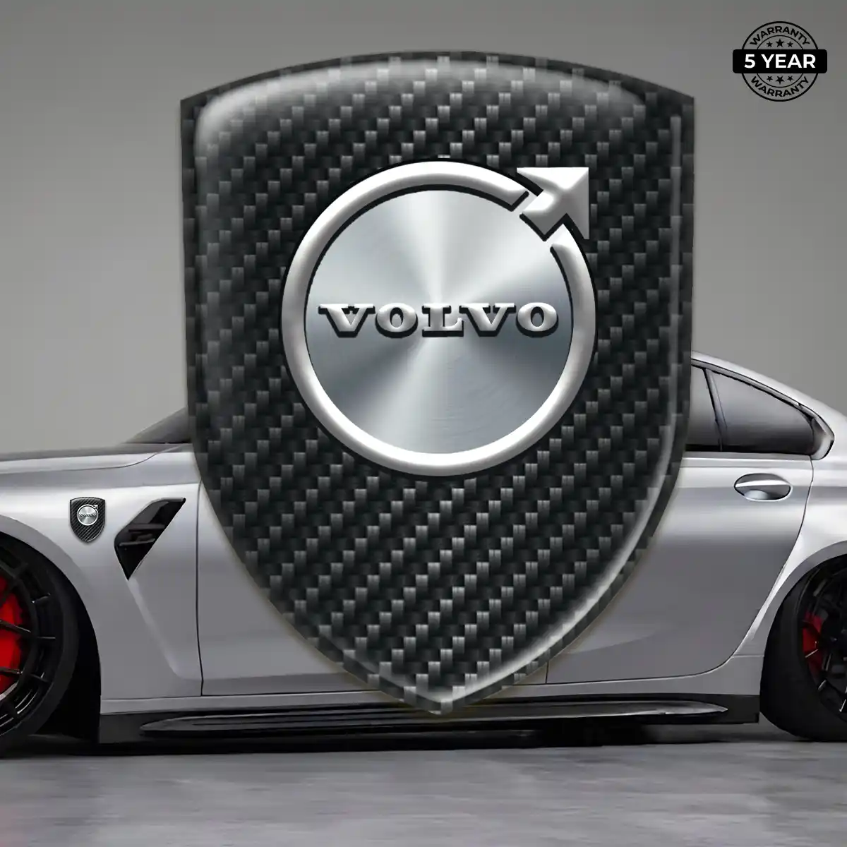 Volvo Emblem Crest Sleek Style