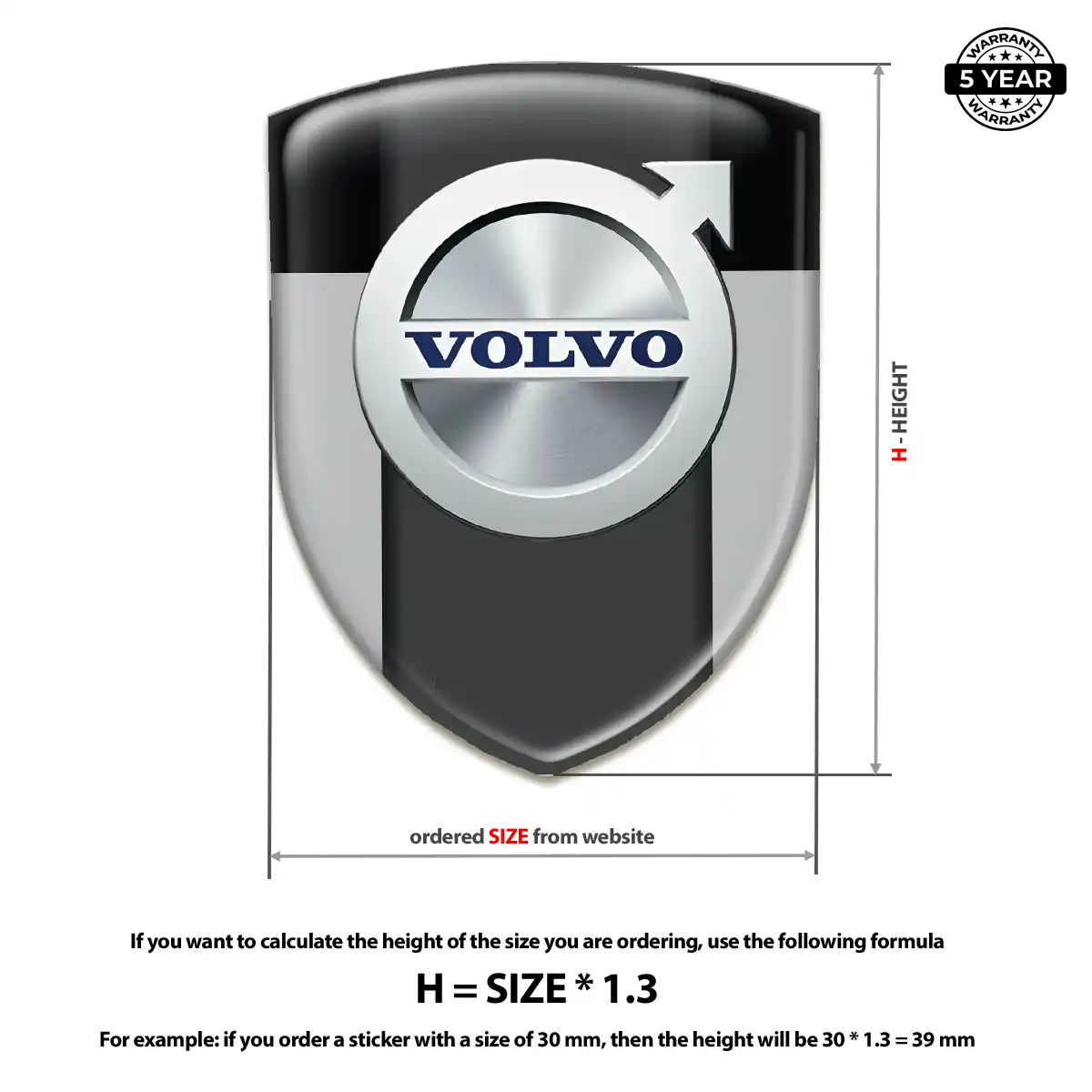 Volvo Emblem Crest Superior Craft