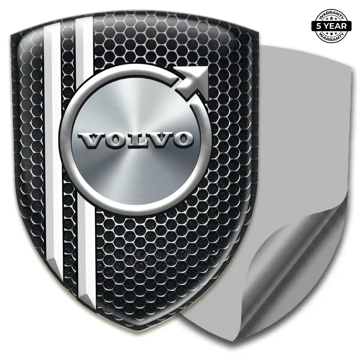 Volvo Emblem Domed Badge Cabin Style
