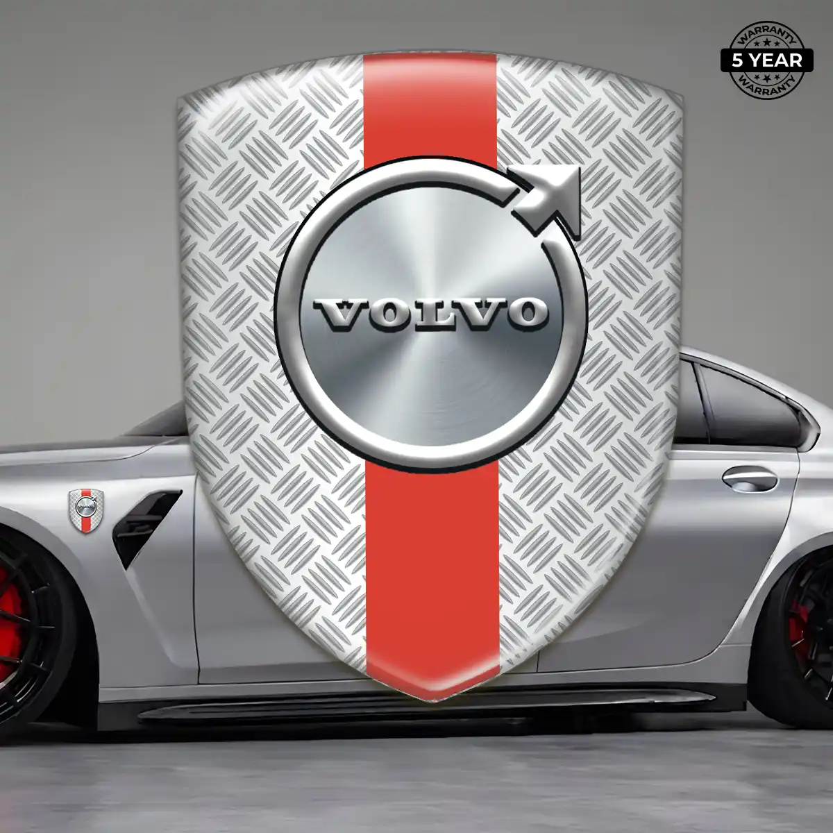 Volvo Emblem Domed Badge Deluxe Edition