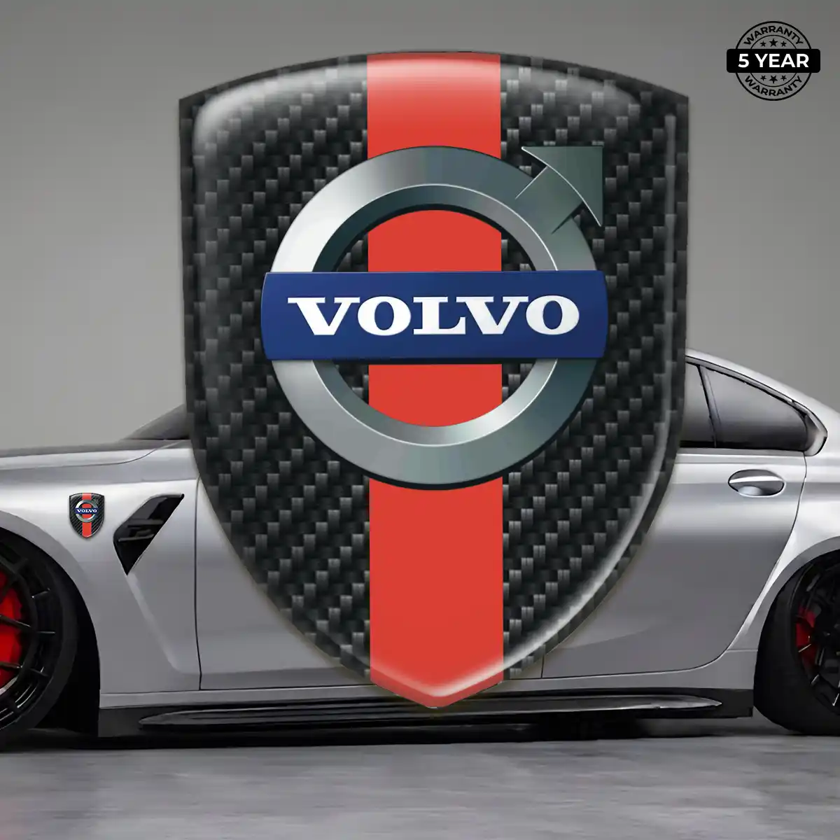 Volvo Emblem Domed Badge Elite Edition