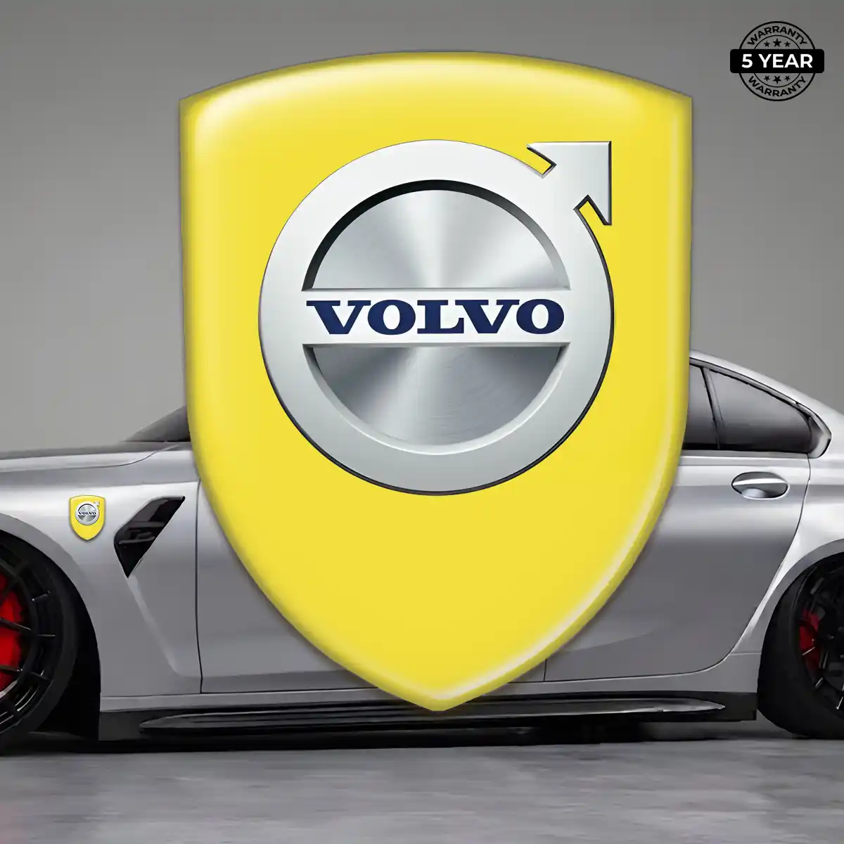 Volvo Emblem Domed Badge Exterior Luxe