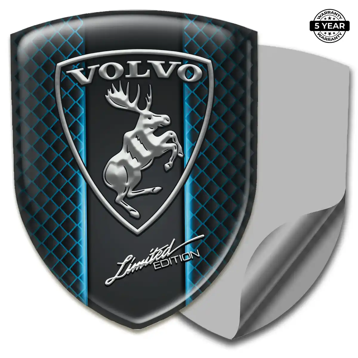 Volvo Emblem Domed Badge Interior Elegance