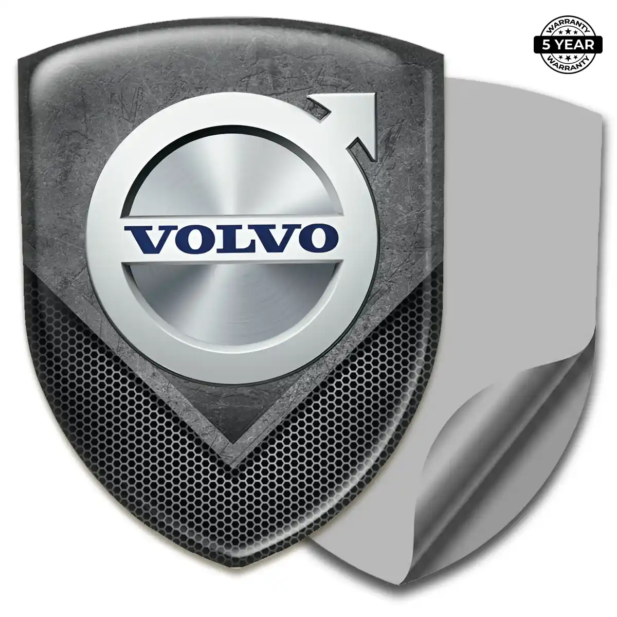 Volvo Emblem Domed Badge Outer Style