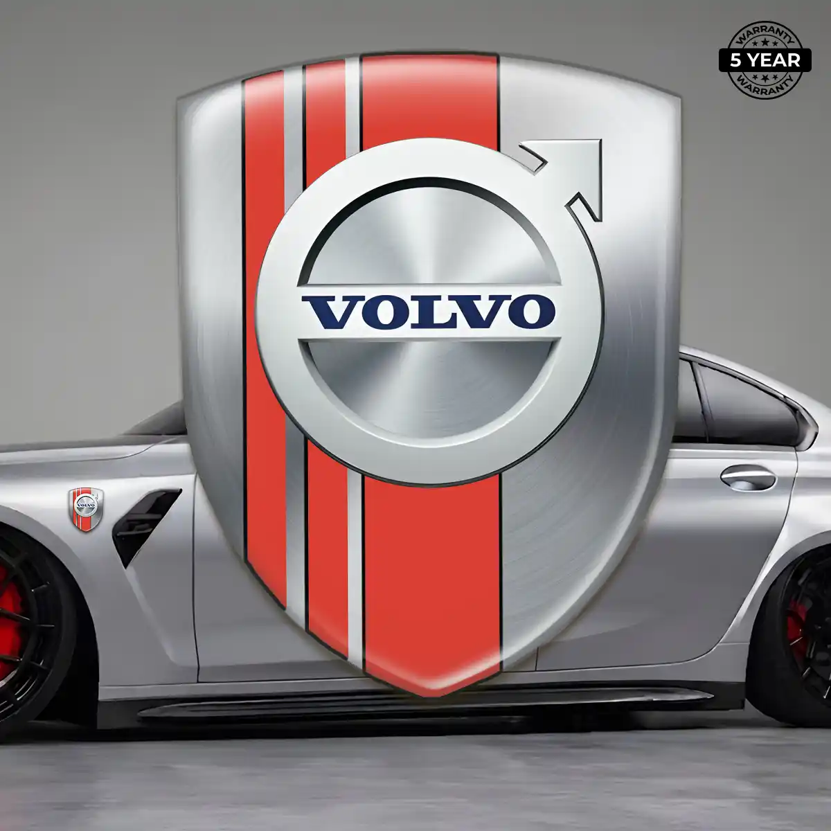 Volvo Emblem Domed Badge Prestige Line
