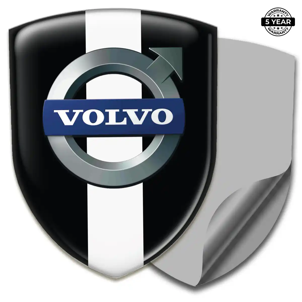 Volvo Emblem Domed Badge Prime Quality