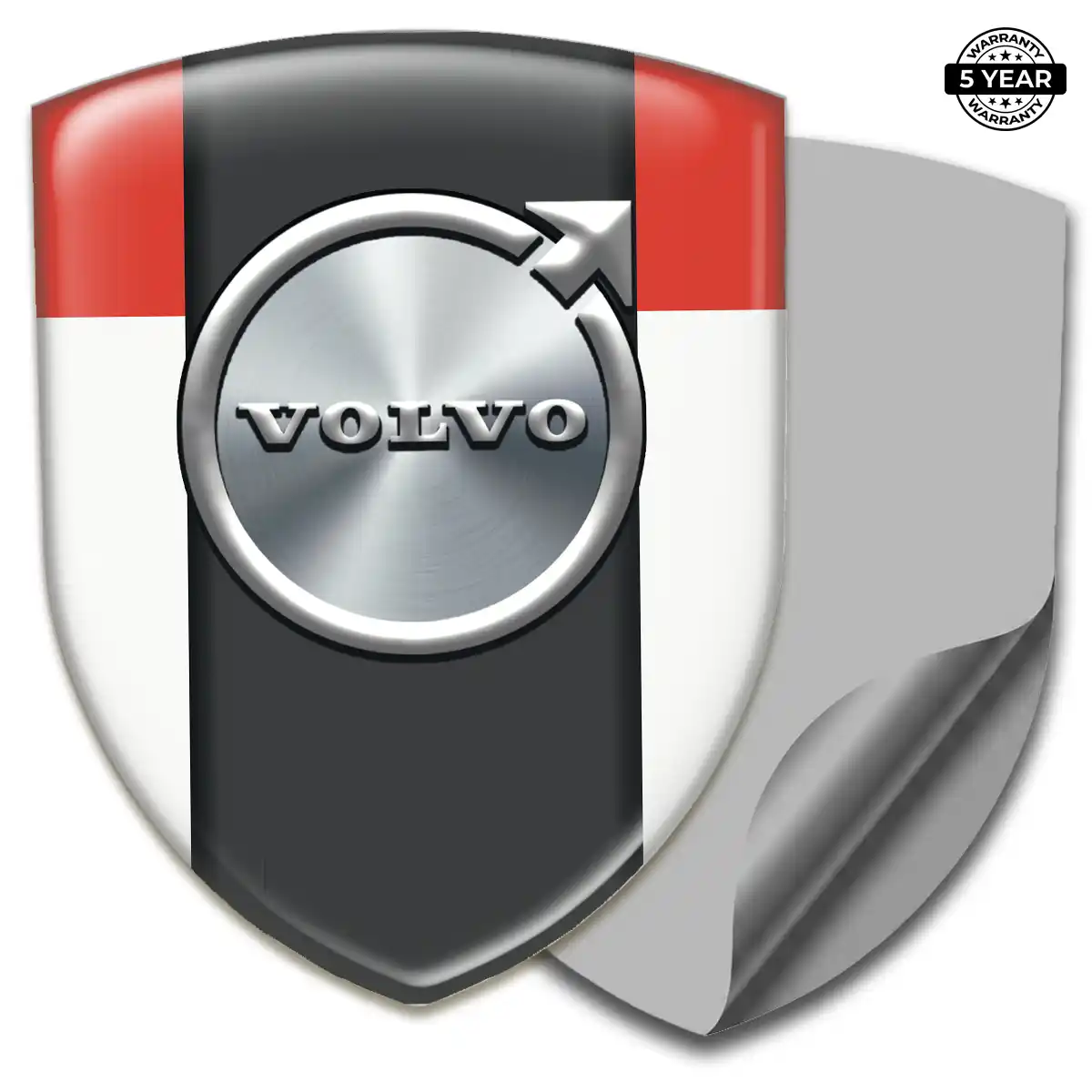 Volvo Emblem Domed Badge Resin Elite