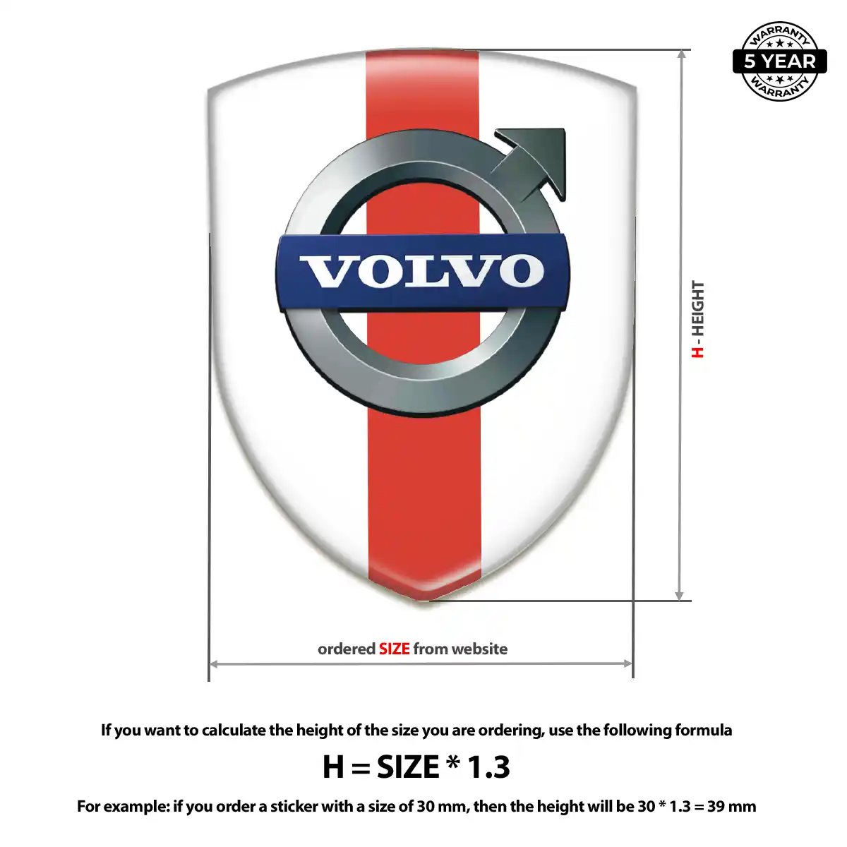 Volvo Emblem Elite Finish