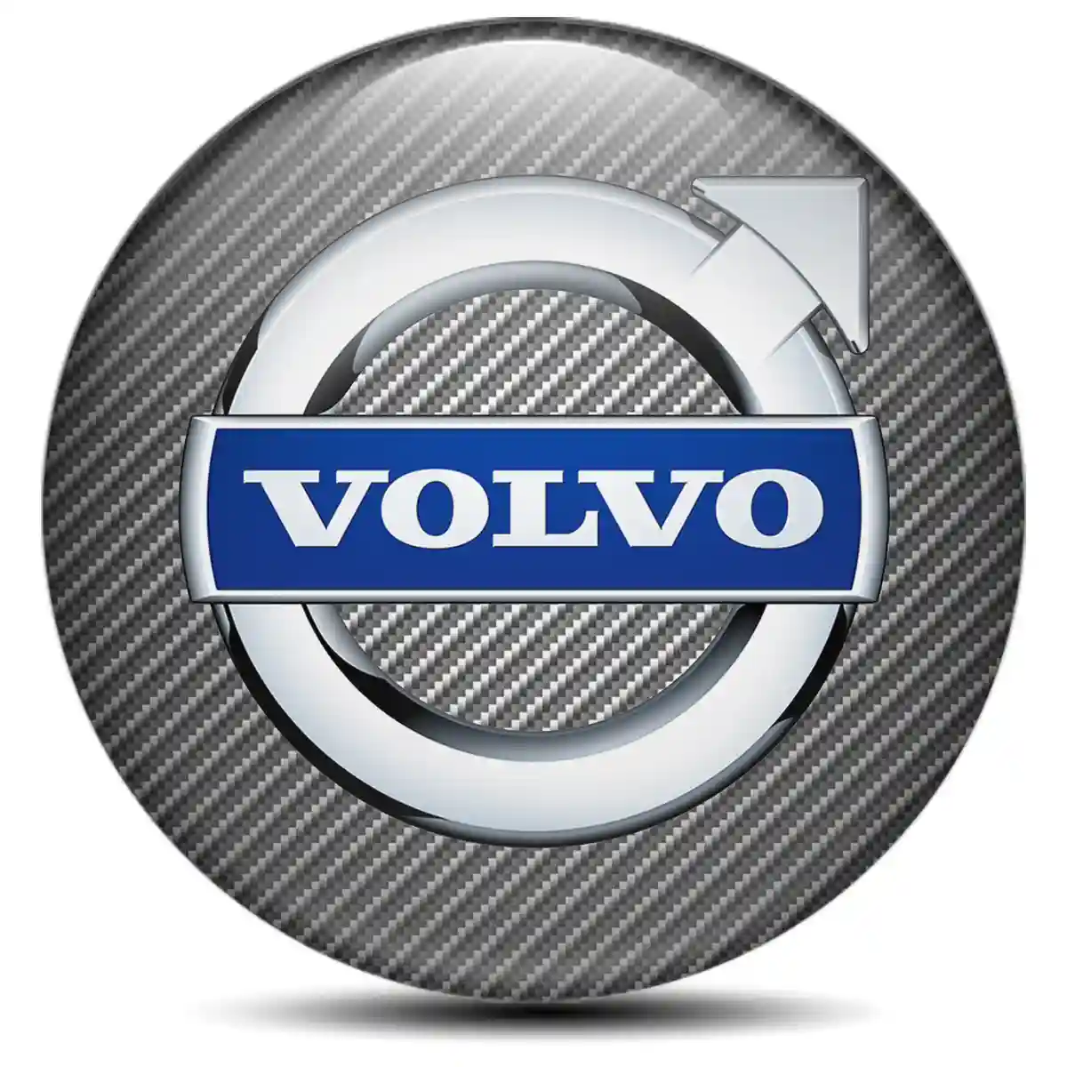 Volvo Emblem Epoxy Self-Adhesive Sleek Style