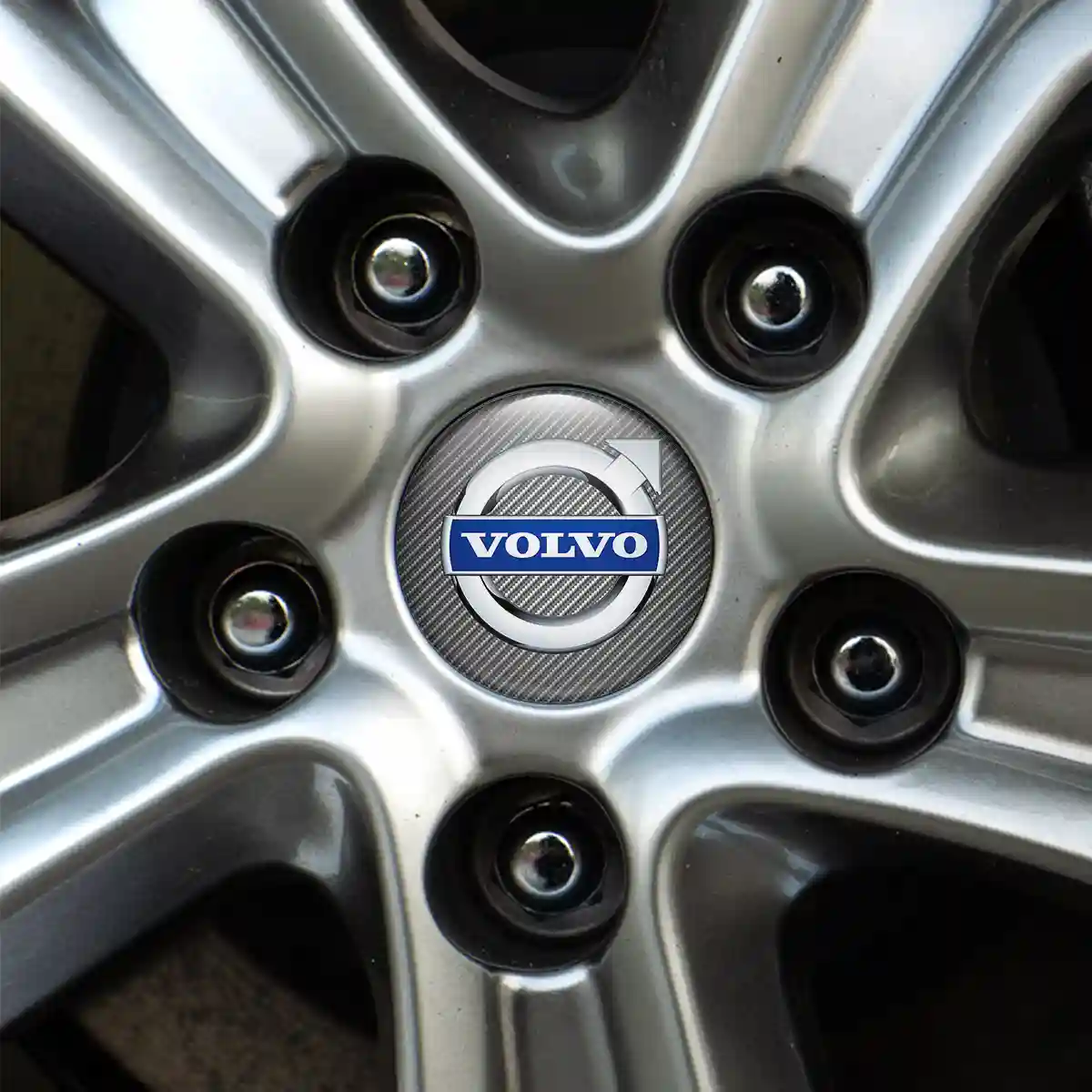 Volvo Emblem Epoxy Self-Adhesive Sleek Style