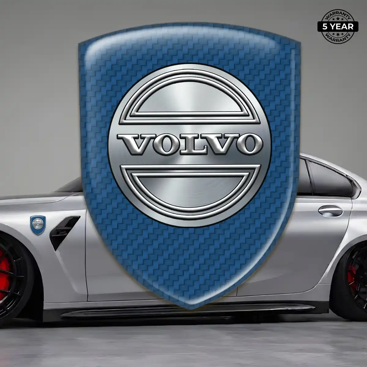 Volvo Emblem Logo Badge Cabin Style
