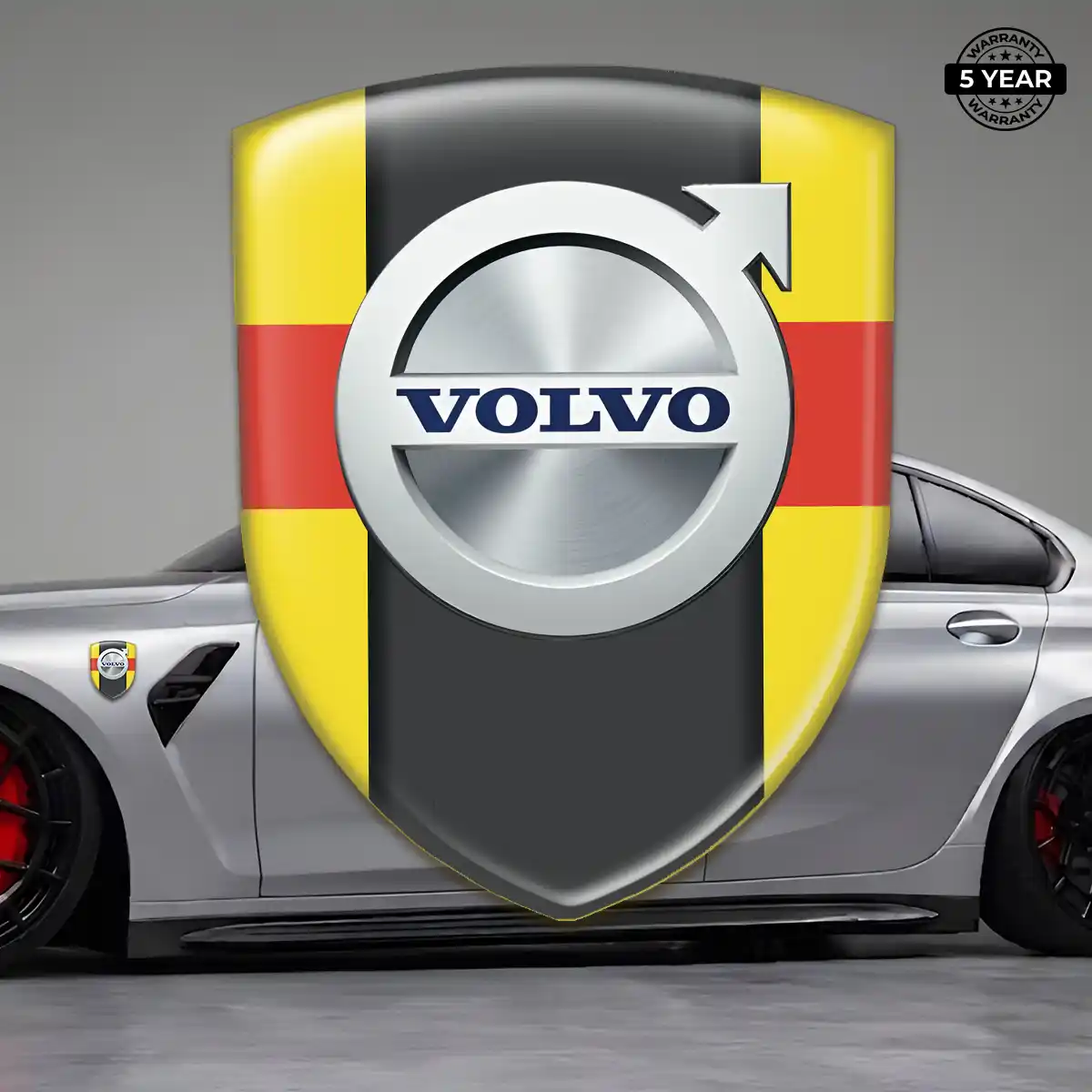 Volvo Emblem Logo Badge Interior Elegance