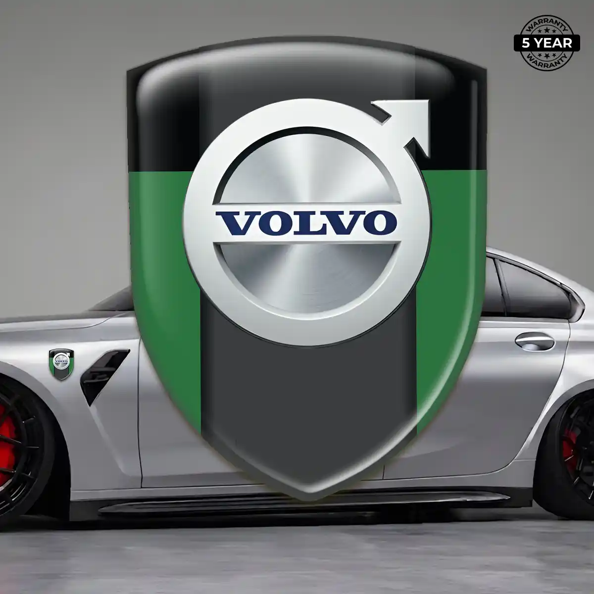Volvo Emblem Logo Badge Interior Luxe