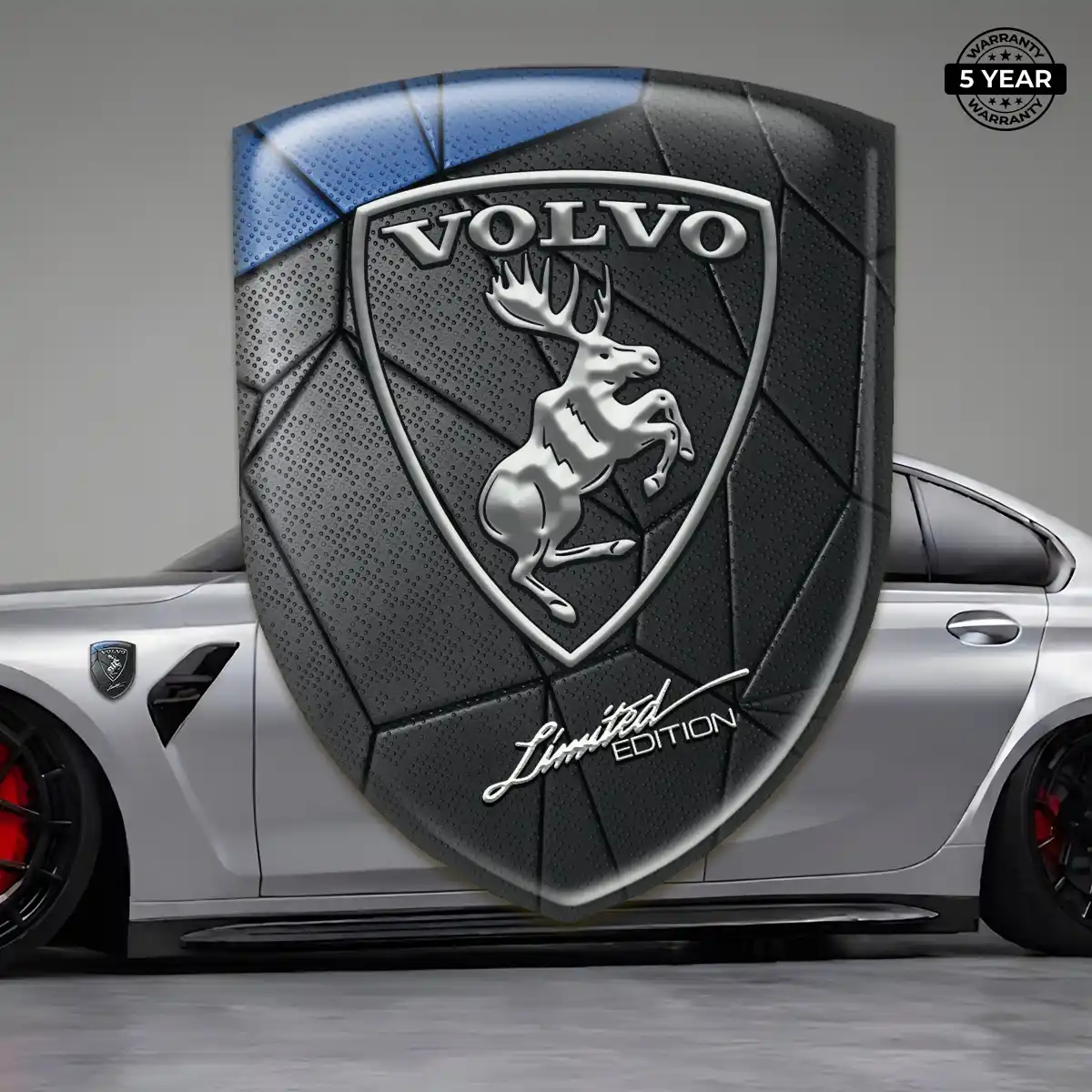 Volvo Emblem Logo Badge Noble Edition