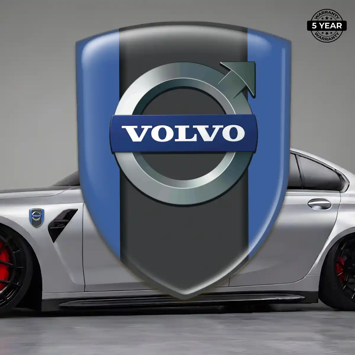 Volvo Emblem Logo Badge Opulent Line