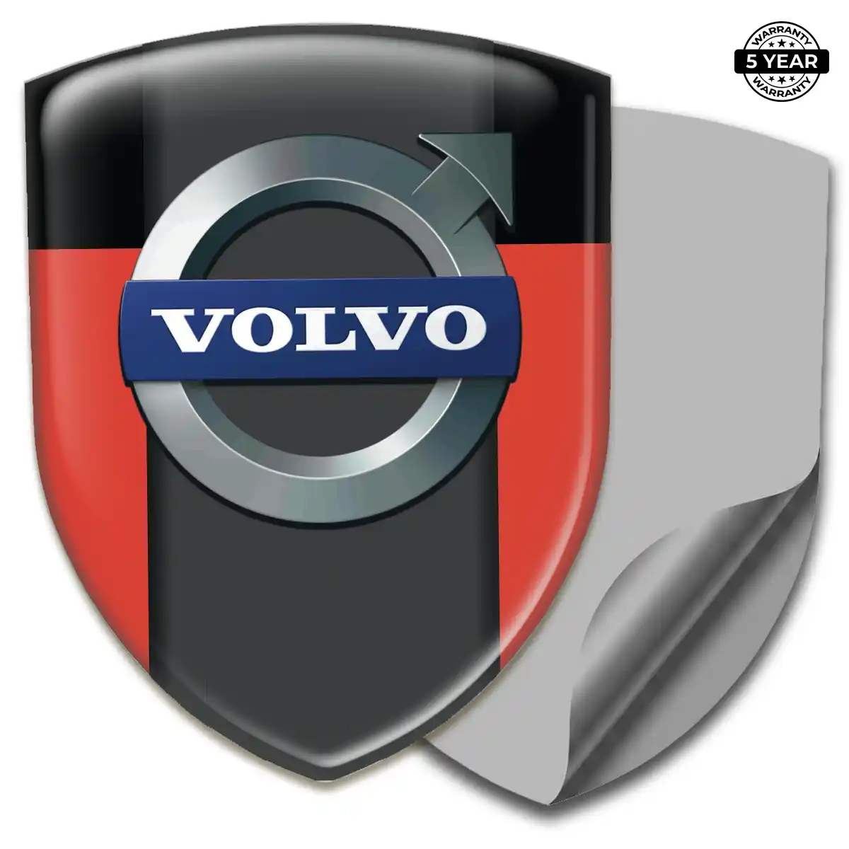 Volvo Emblem Logo Badge Premium Dome