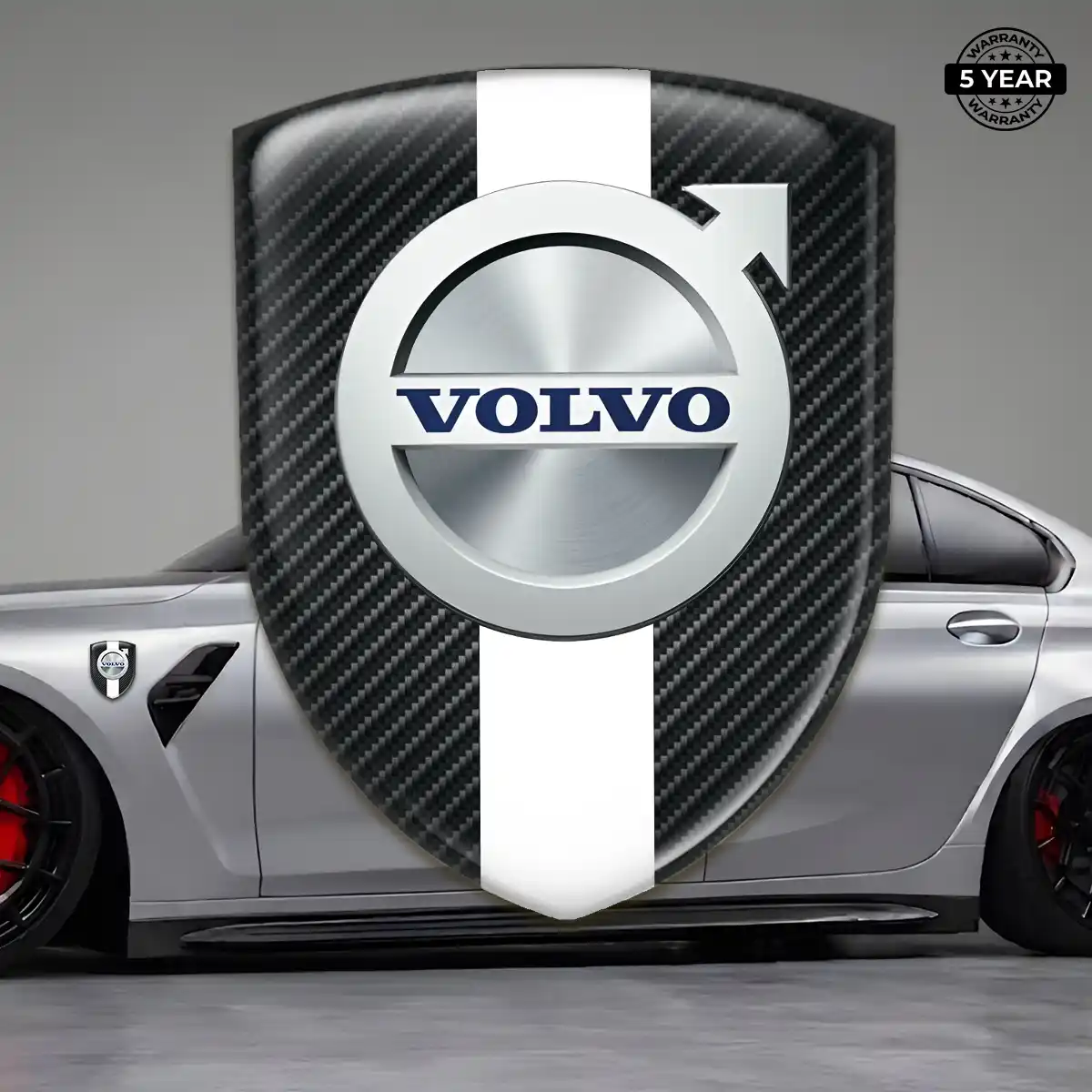 Volvo Emblem Logo Badge Prestige Line