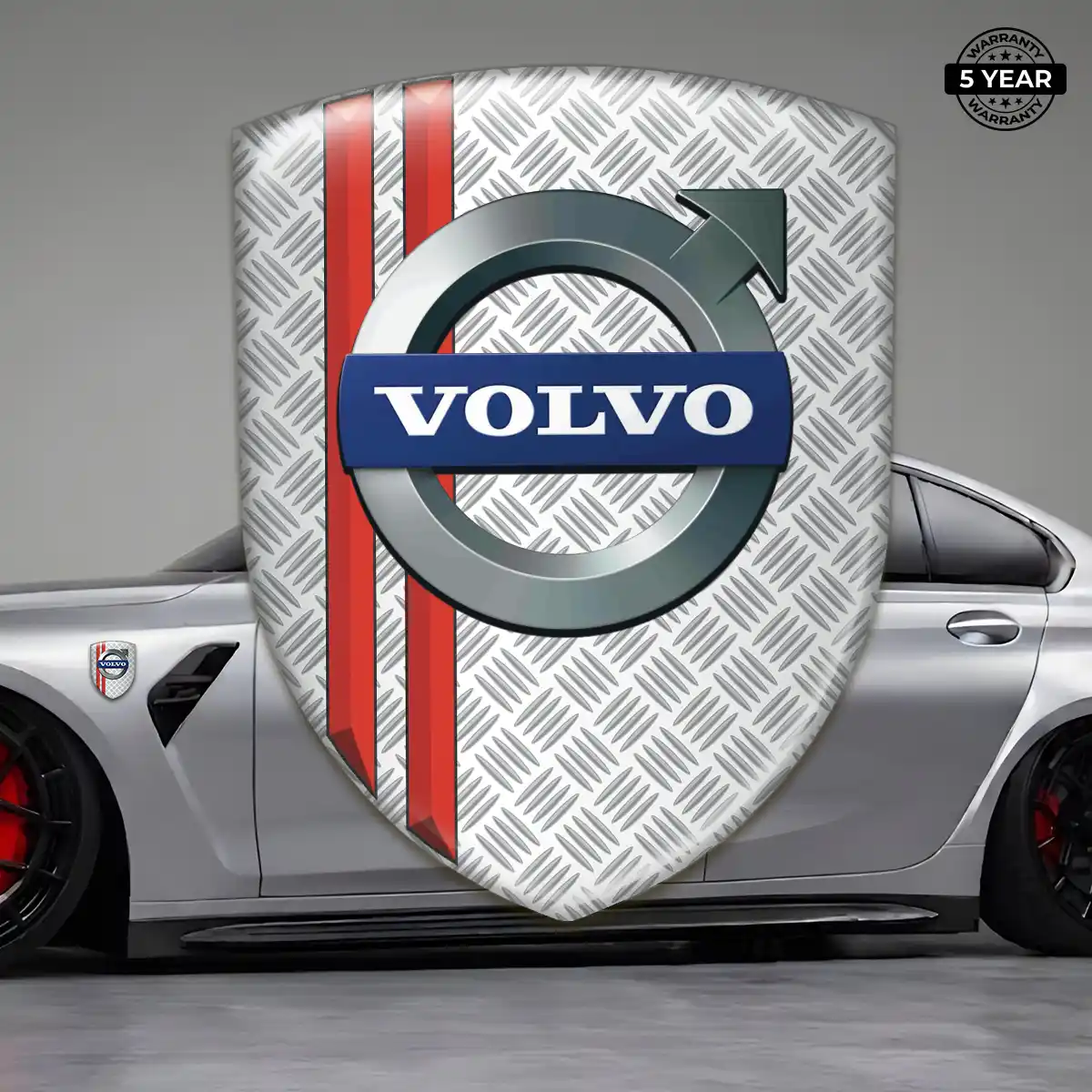 Volvo Emblem Logo Badge Refined Design
