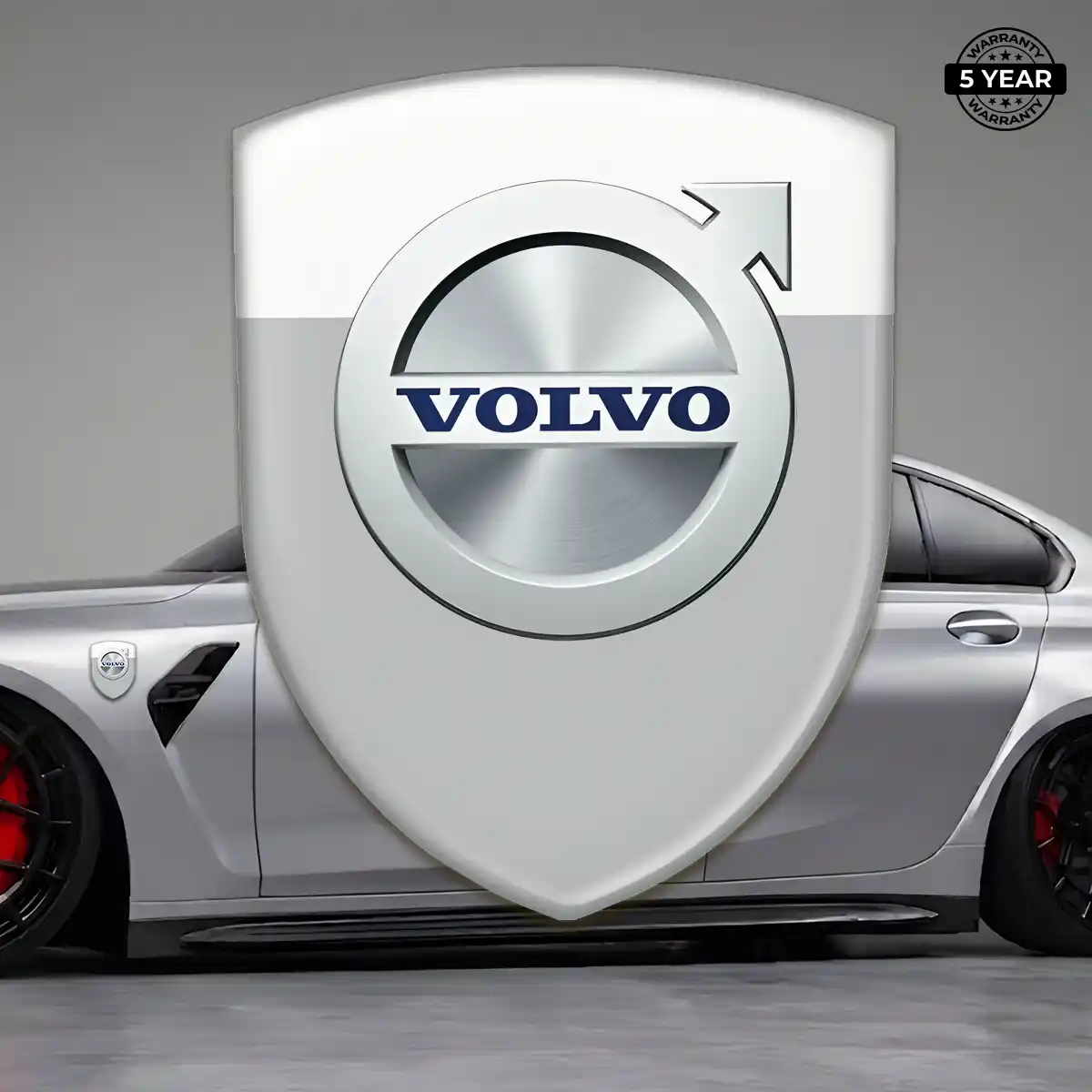 Volvo Emblem Logo Badge Resin Luxe